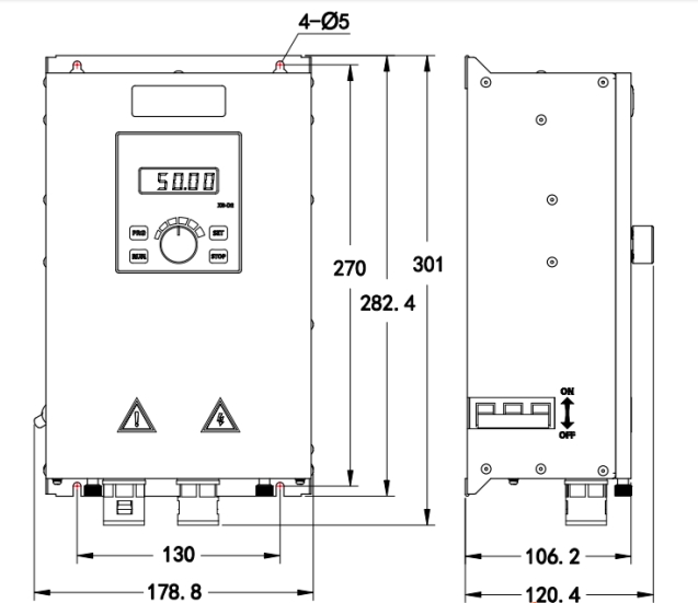 FI300 industrial fan frequency converter