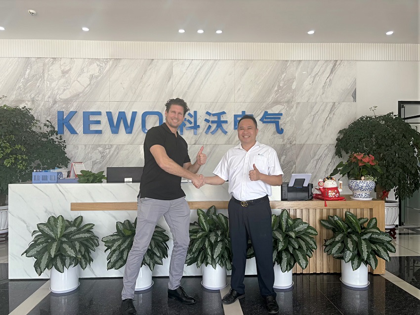 Kewo Electric and Dutch customers have in-depth exchanges on cooperation on solar water pump inverters